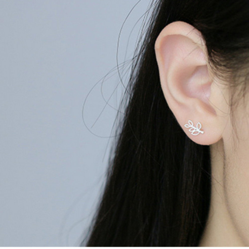 🍒925SS NATURE Stud 🕊️ Earrings - Picture 3 of 5